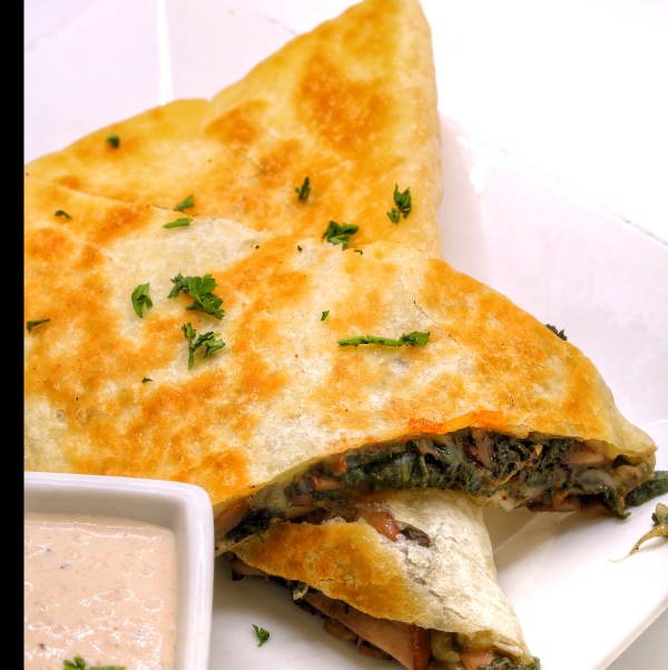 Portabella and Spinach 2